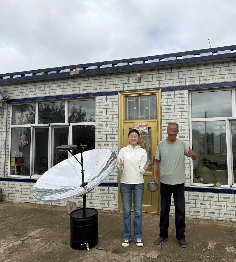 柠露集水装置在内蒙古牧区家庭实地试用